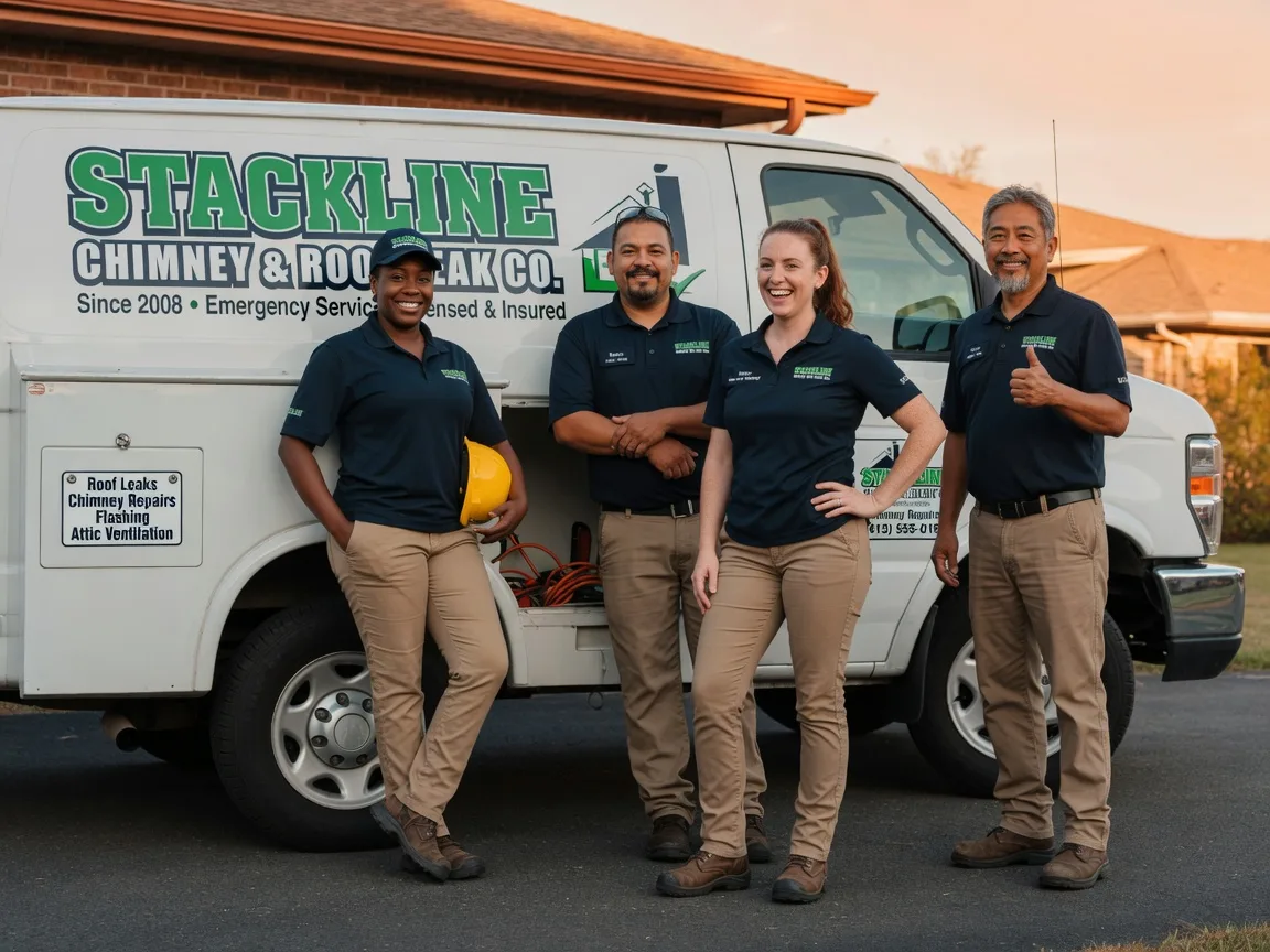 Chimney flashing repair company in Smith River, CA